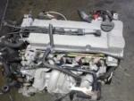 1993-2001 Nissan Altima Motor KA24DE A/T Transmission 2.4L 4 Cyl Engine - Image 9
